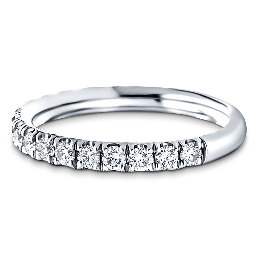 Lab Diamond Half Eternity 21 Stone 0.40ct G/VS in Platinum - After Diamonds